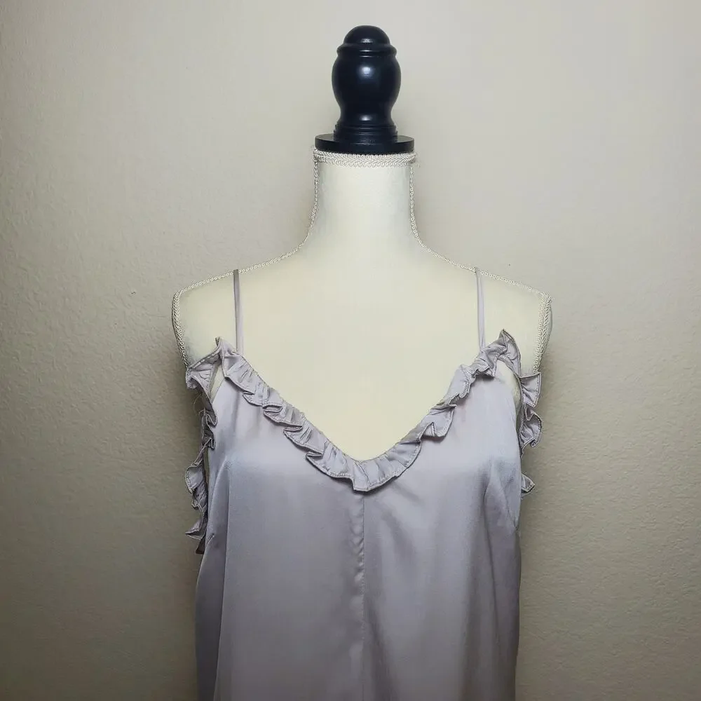 Nasty Gal Silver Romper Large - Picture 5 of 10